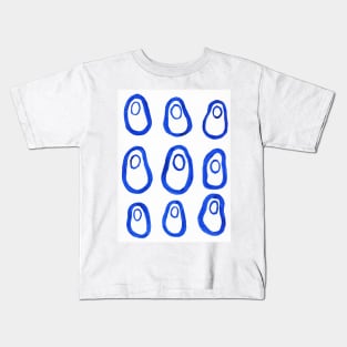 Blue avocado Kids T-Shirt